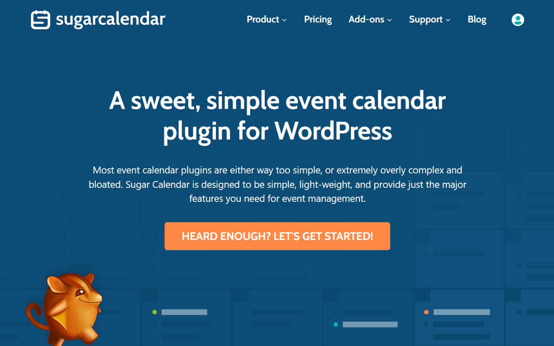 sugar calendar event plugin