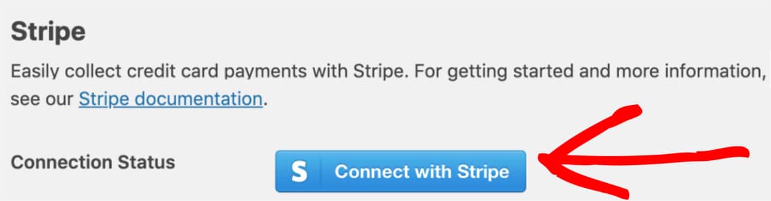 Connect WPForms with Stripe