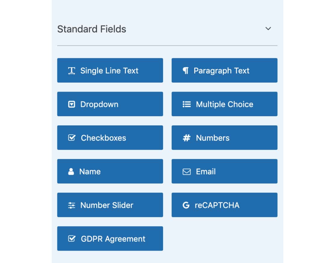 How To Choose The Right Form Field For Your Forms