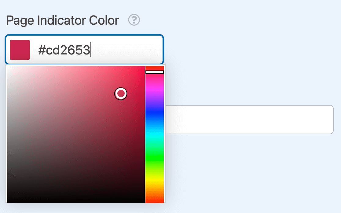 Changing the Progress Indicator color