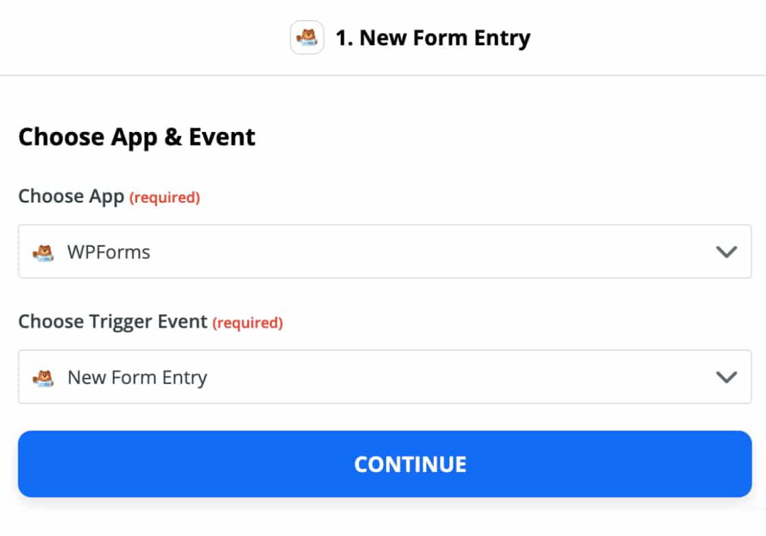 Connecting WPForms With Zapier