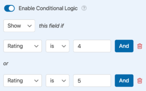 How to Use (AND–OR) Smart Conditional Logic in WPForms
