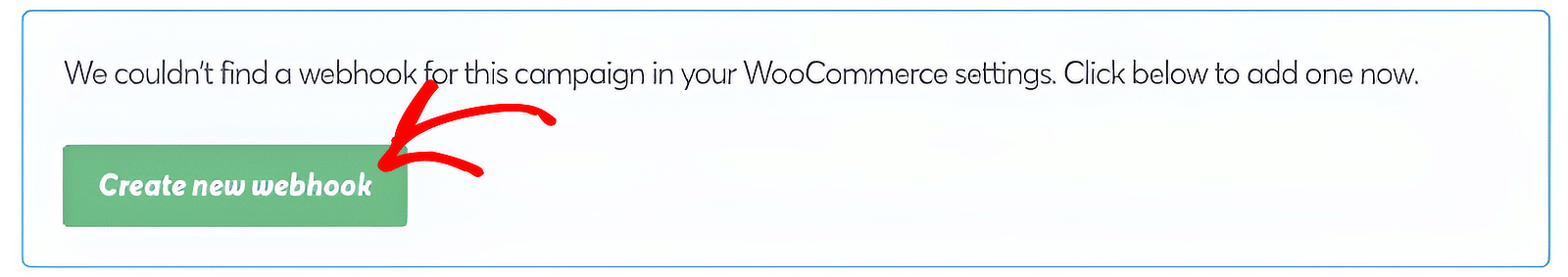 WooCommerce webhook