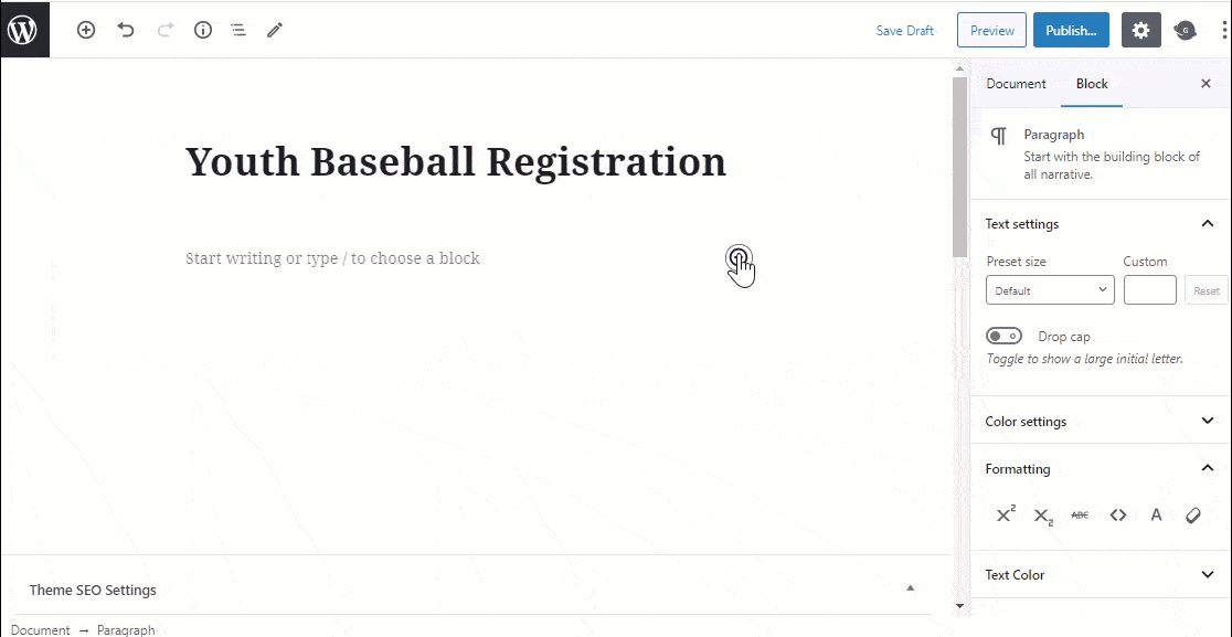 How to Make an Online Youth Sports Registration Form