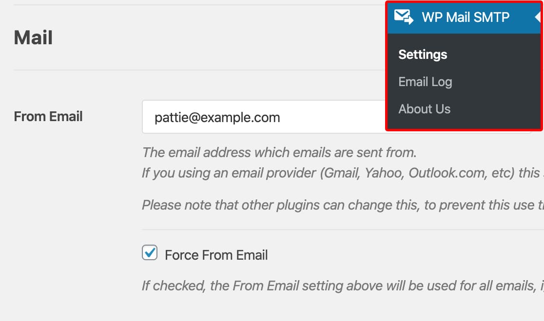 Adjust-From-Email-in-WP-Mail-SMTP-settings