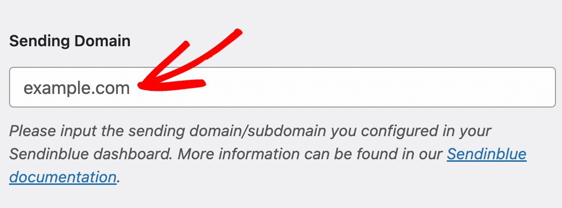 WP Mail SMTP sending domain