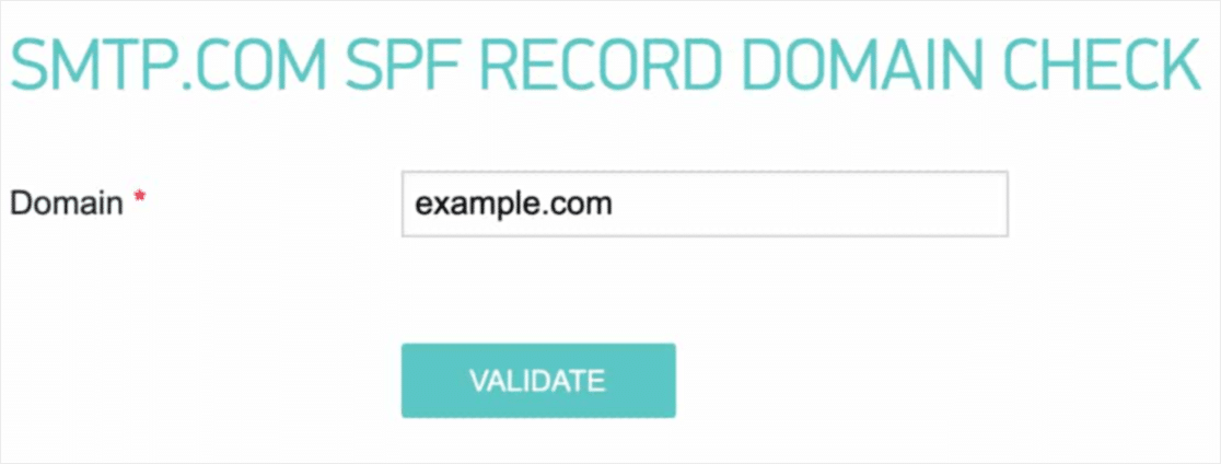 checking spf records for domain to set up wordpress email settings right