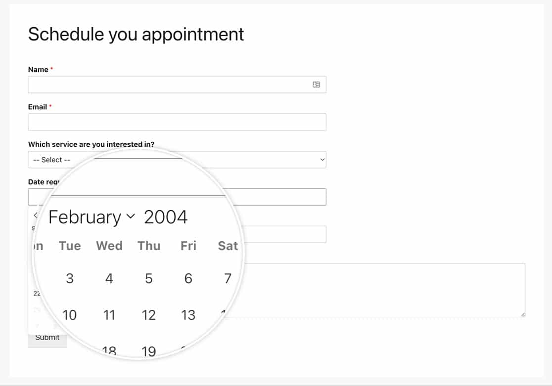 with this snippet you can now limit years in date picker