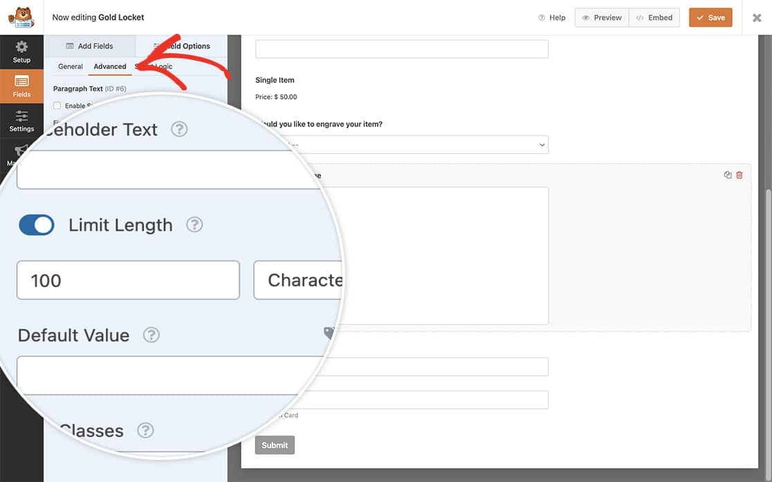 Limit Character Count on Forms - Customize with code - Squarespace Forum