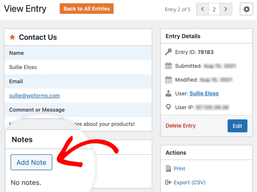 A Complete Guide to Form Entries