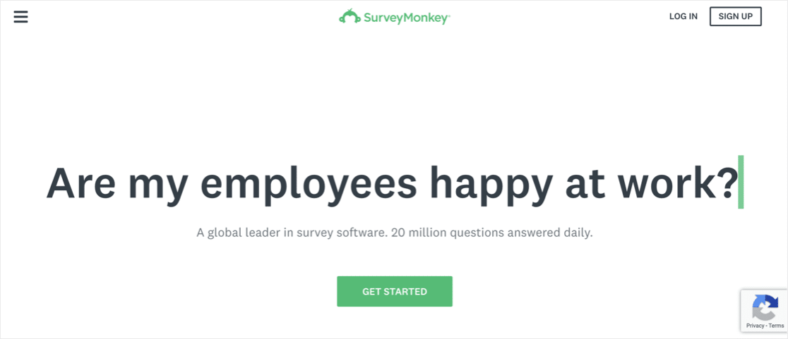 SurveyMonkey survey builder tool