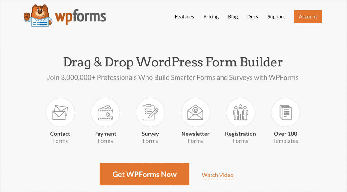 WPForms form builder