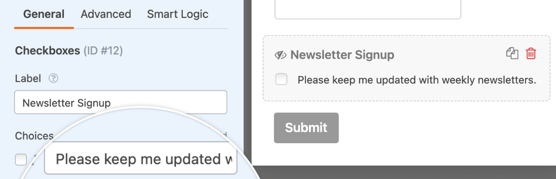 Adding a Checkboxes field to an ActiveCampaign form for conditional logic