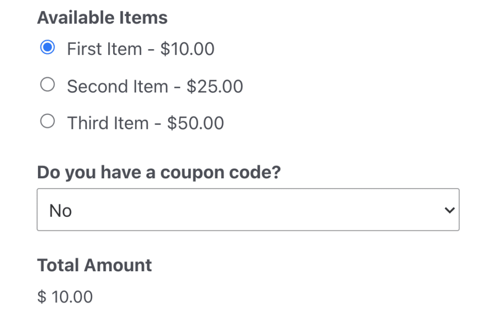 How to Add a Coupon Code Field to Your WordPress Forms