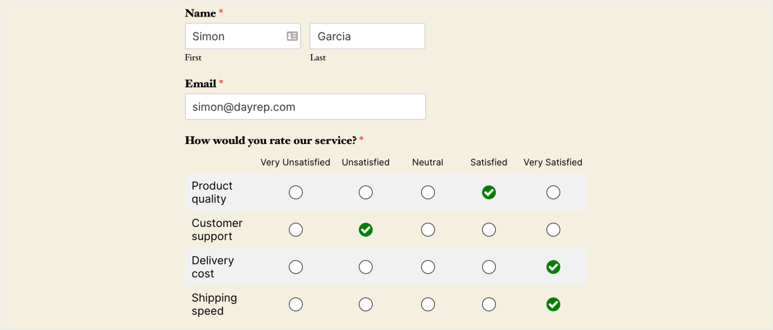 Live matrix question