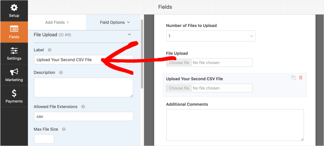 upload and read csv file in laravel