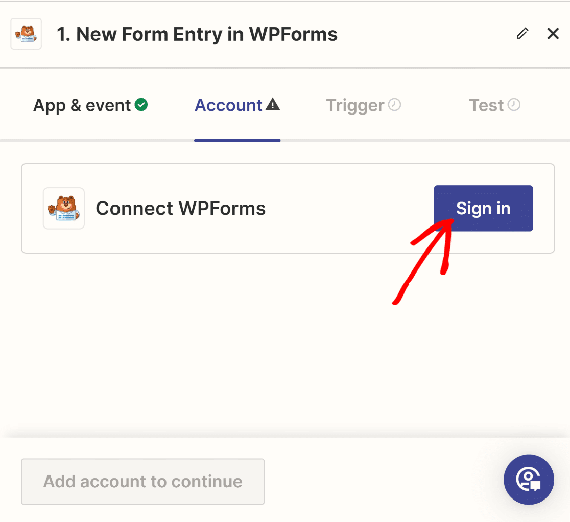 Connect WPForms with Zapier