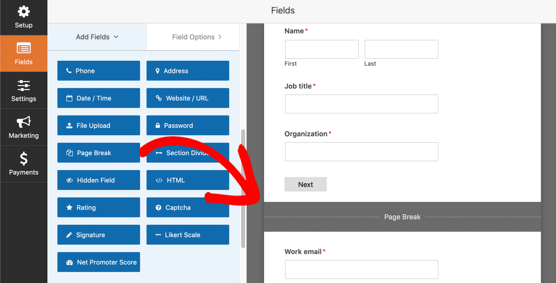 Create Multi-Part Insightly WordPress form