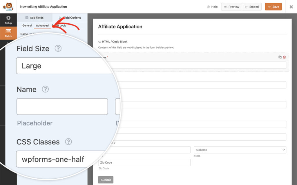 How to Create a Form with Static Instructions Per Page