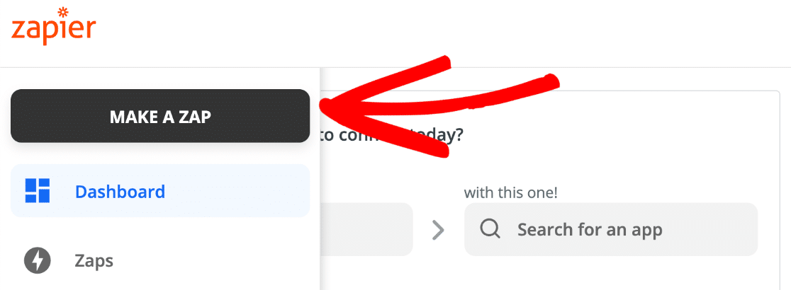 Make a Zap in Zapier