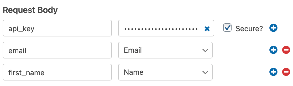 Mapping your form's Name field to your ConvertKit form via a webhook