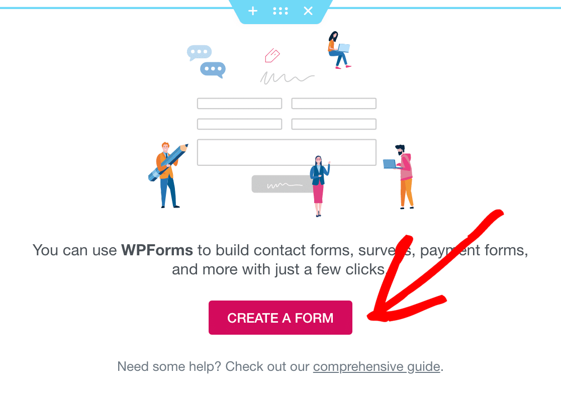Elementor create a form
