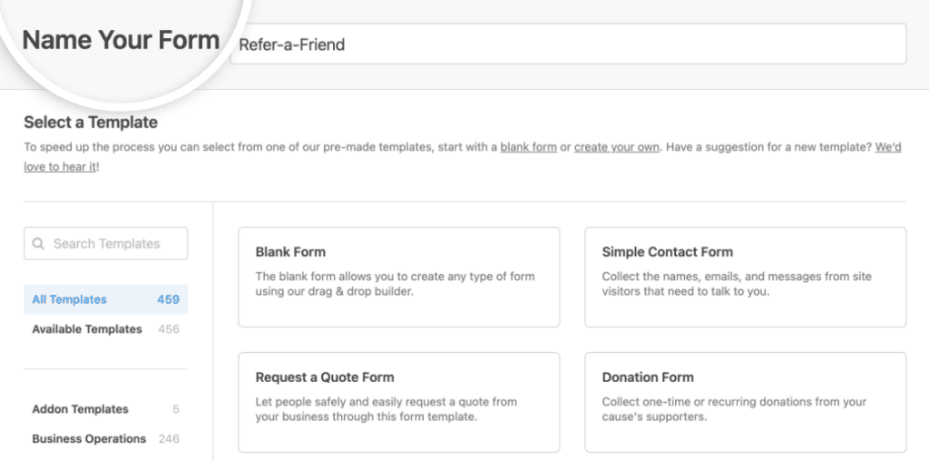 How to Create a ReferaFriend Form (+ Template)