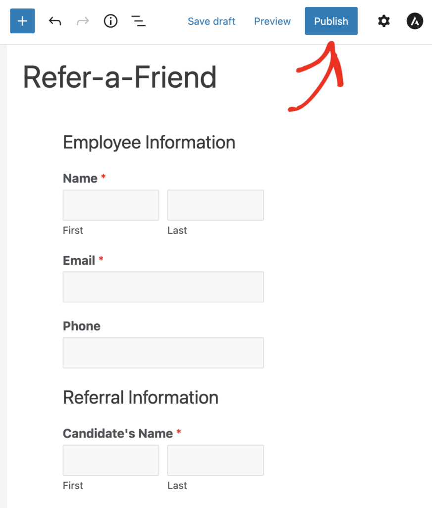 How To Create A Refer A Friend Form Template 5889