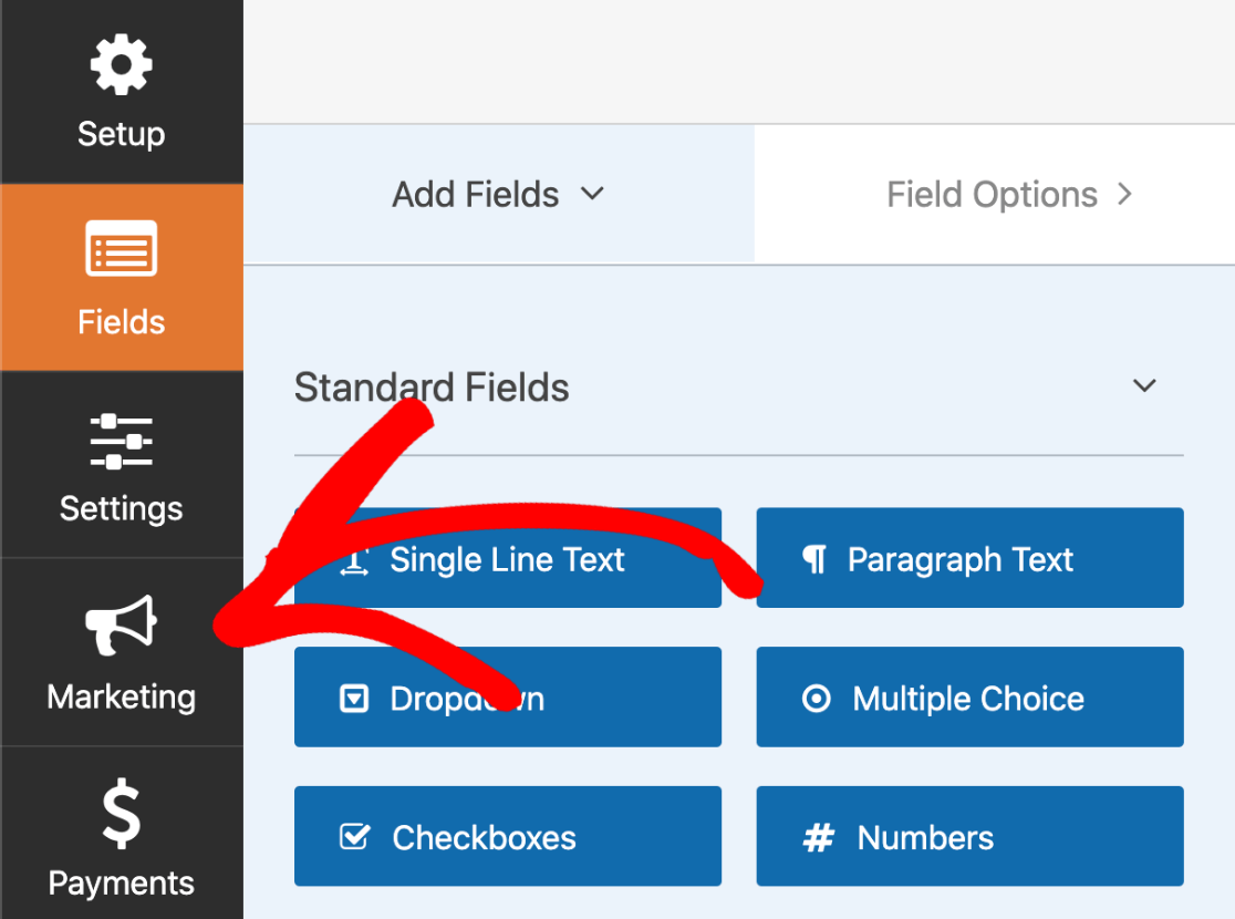 Salesforce WordPress integration settings