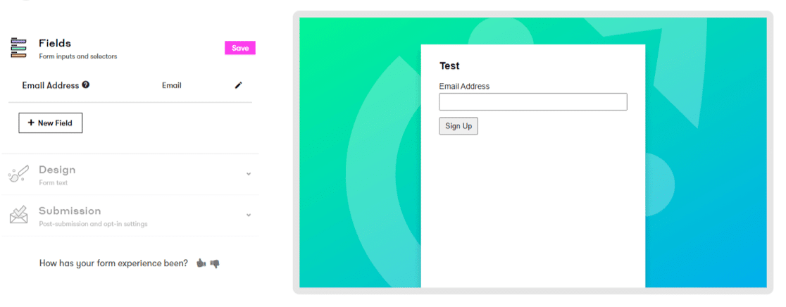 Drip form builder