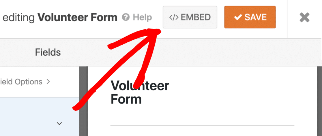 Embed your multi select dropdown form