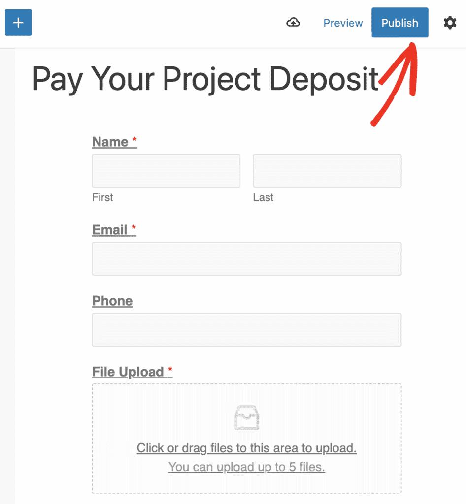 How to Require Payment on a WordPress File Upload Form