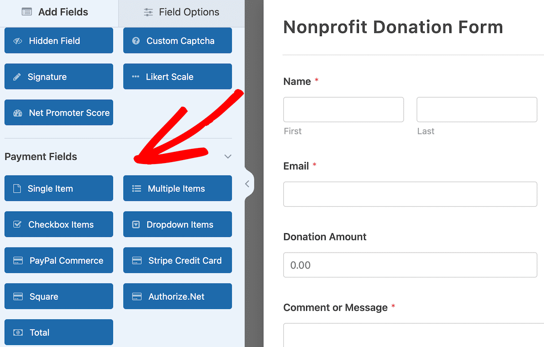 Form Generator, Donate Form Template