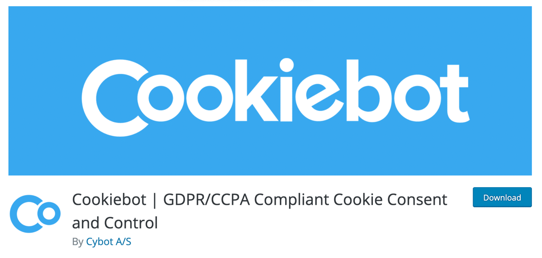 Cookiebot WordPress GDPR plugin