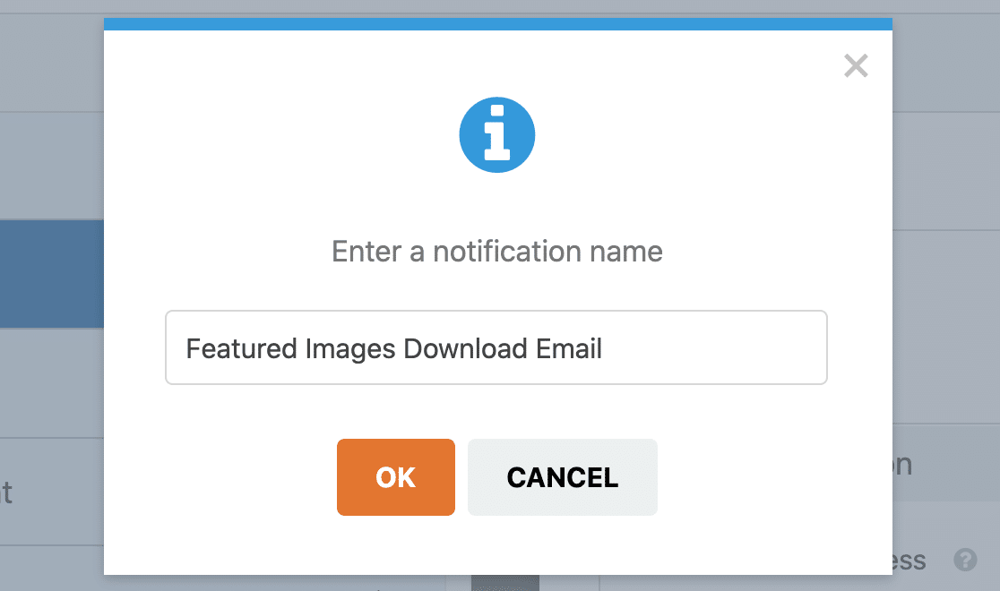 Add email for digital download