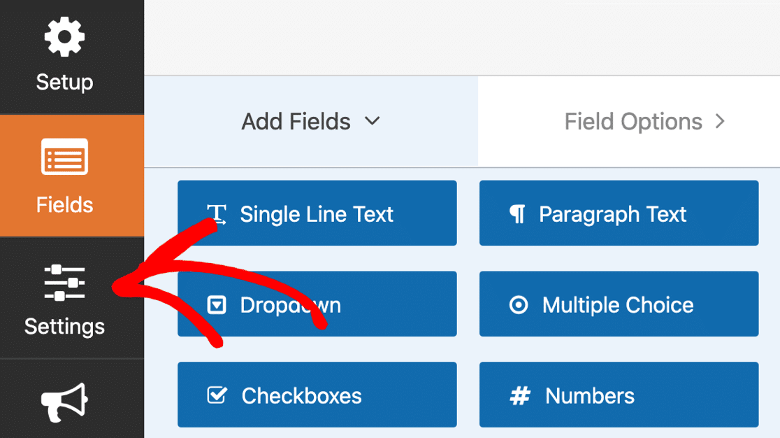 Open your digital download form settings