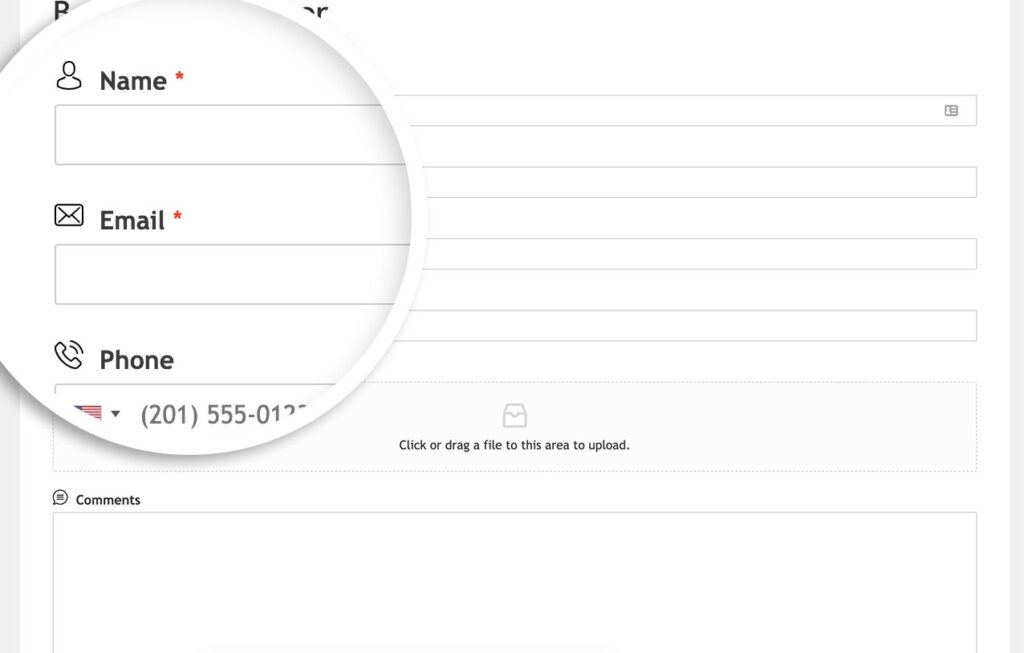 How to Add Images Before or After Your Form Labels