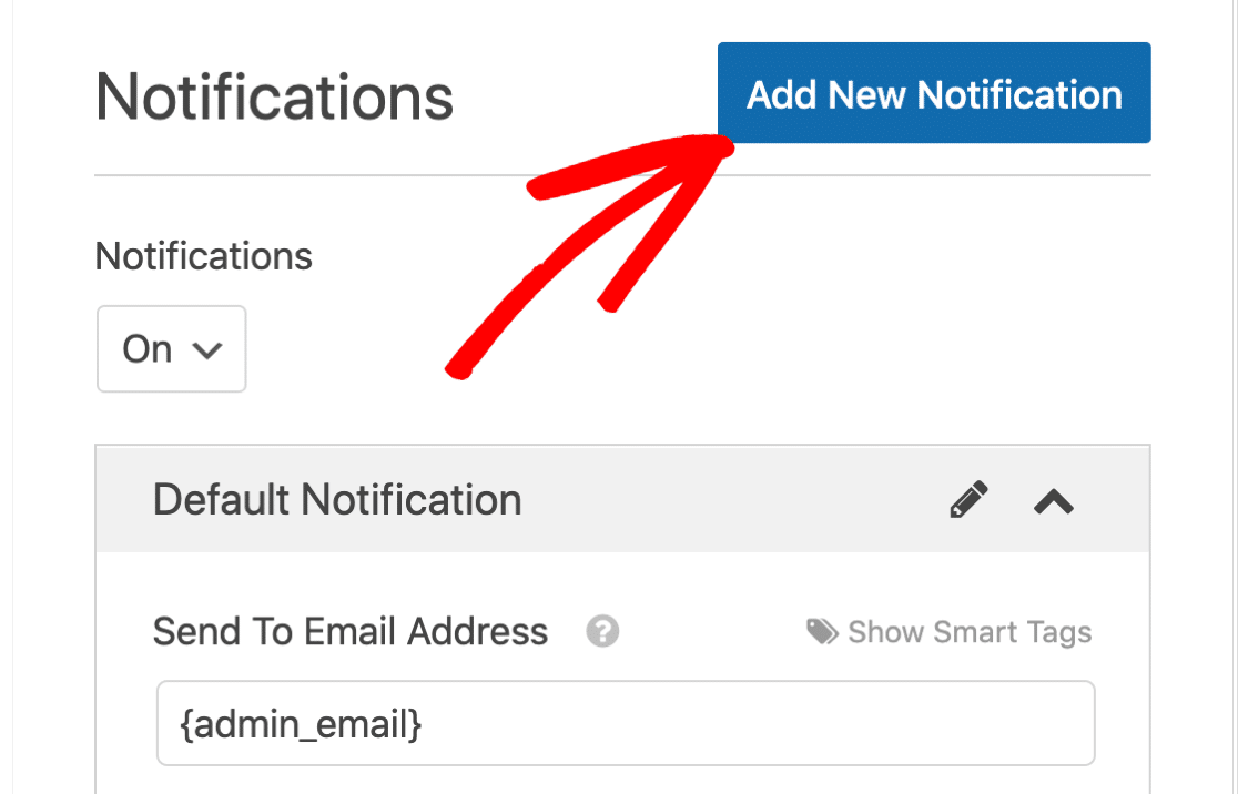 Add new notification