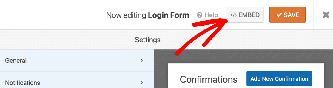 Embed your login form in a custom login page