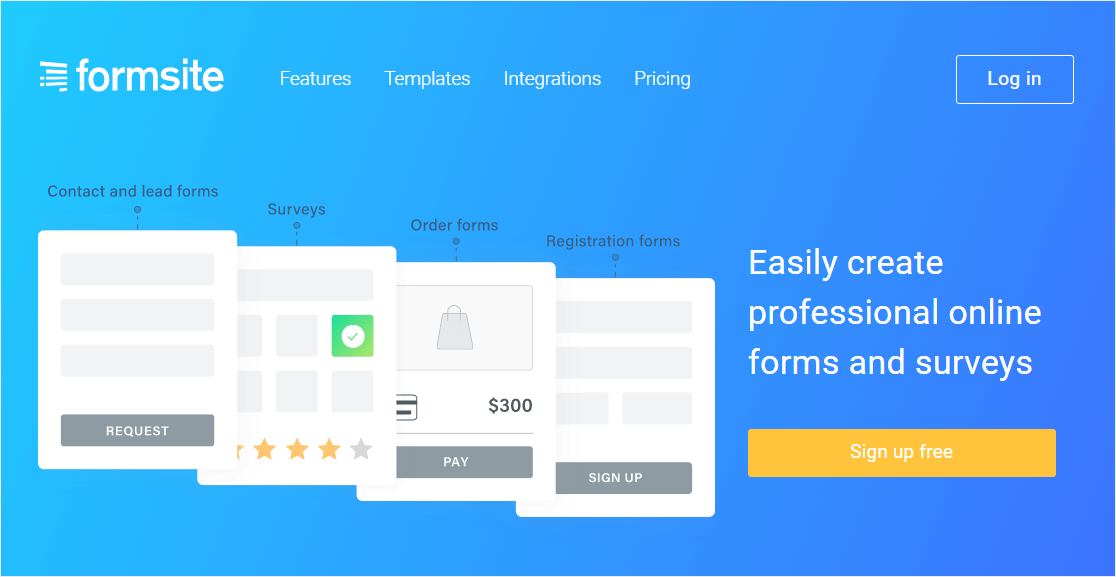 Formsite лучший конструктор онлайн-форм