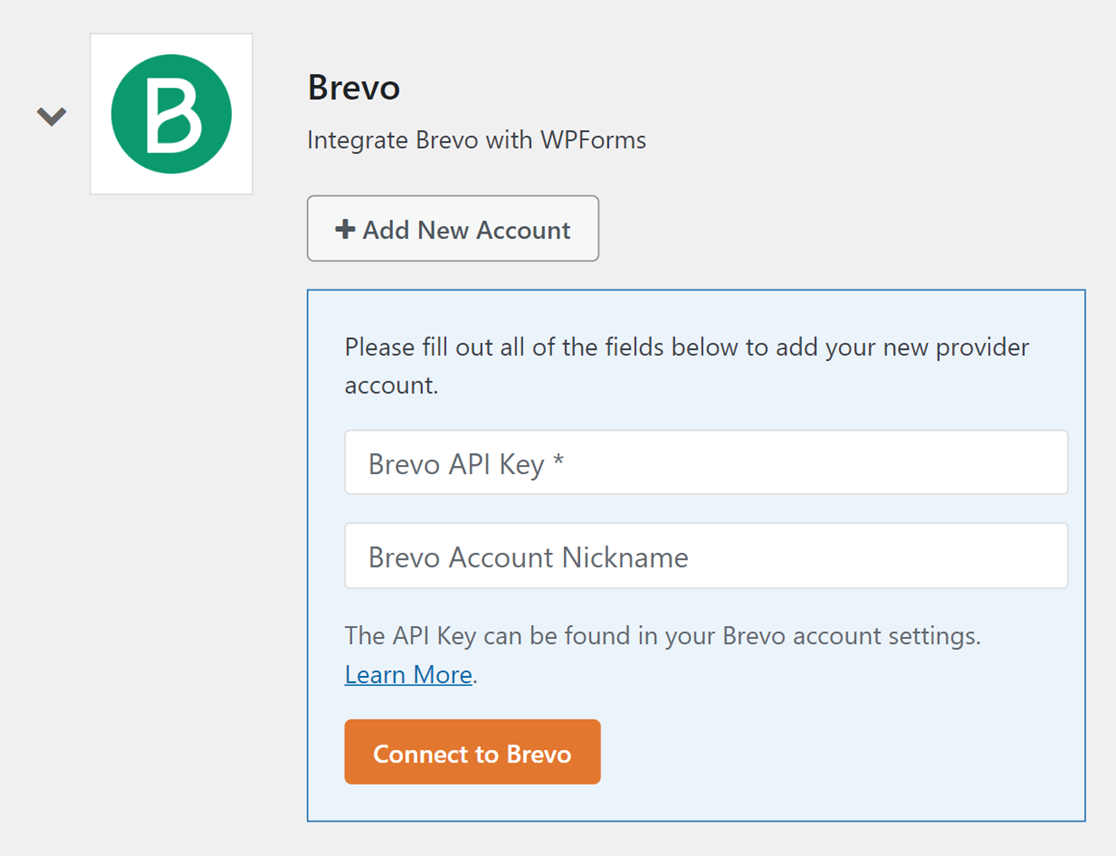 wpforms-Brevo-api-key-configuration