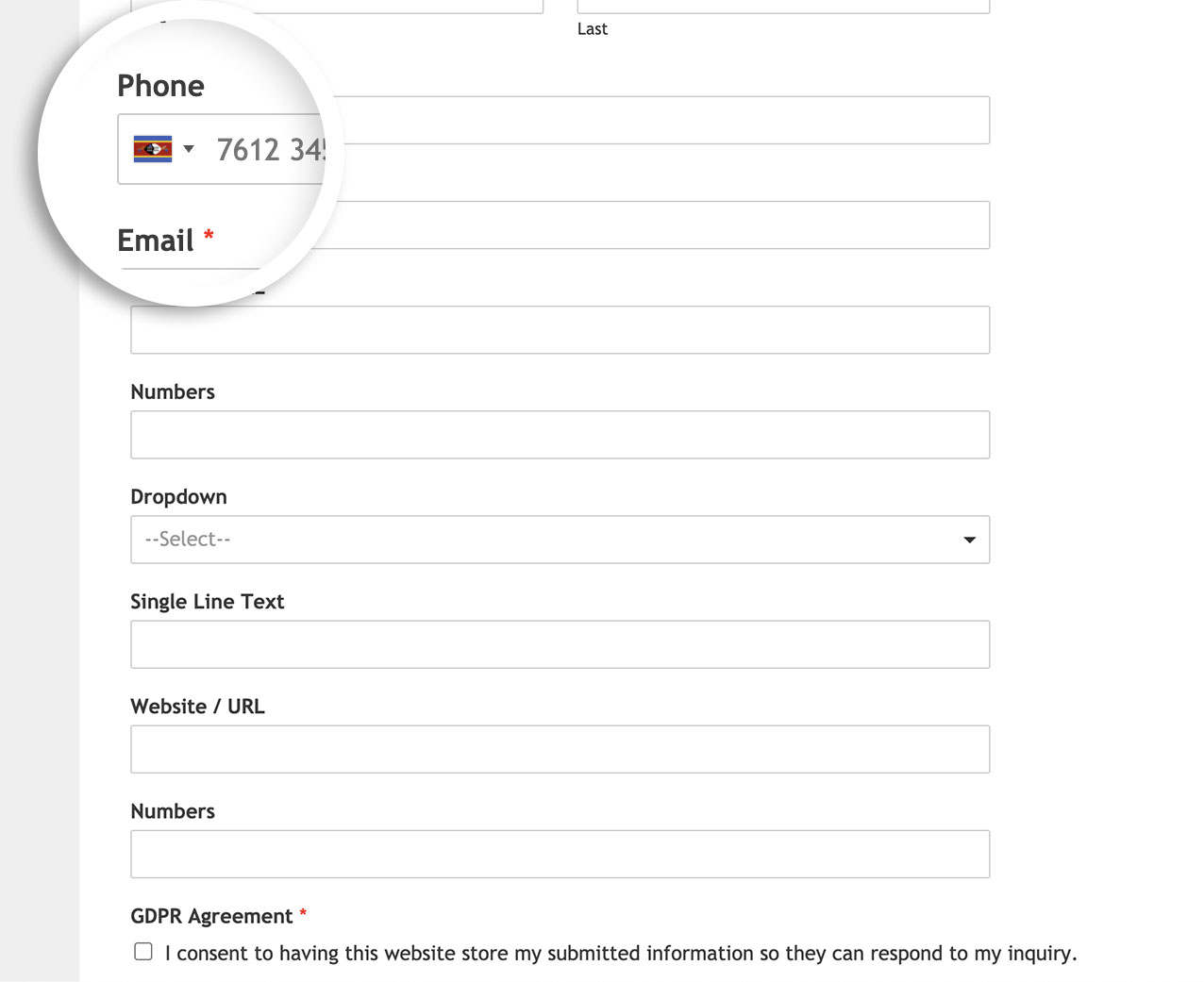 Now a default flag will be set on the Smart Phone form field