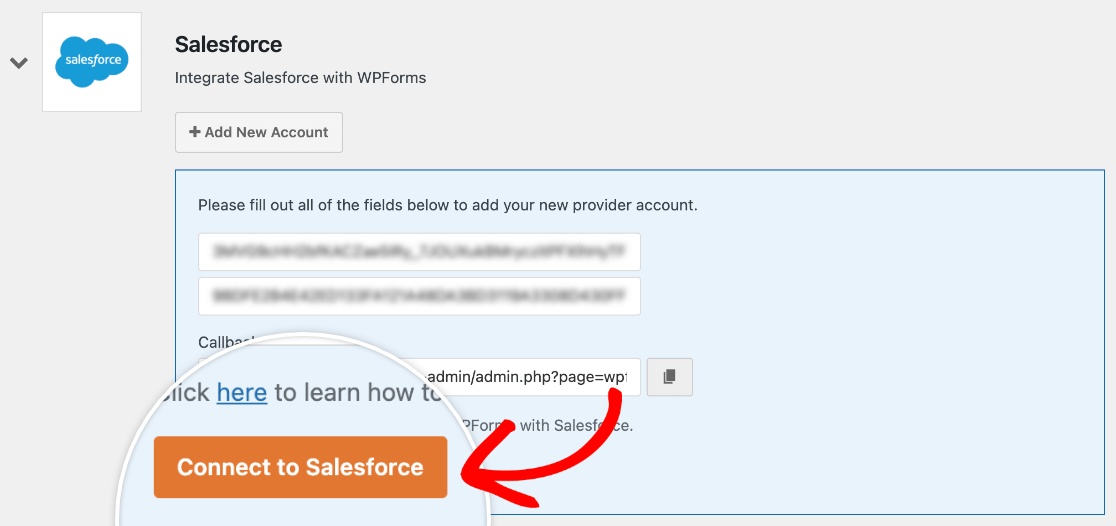 Connecting WPForms to Salesforce