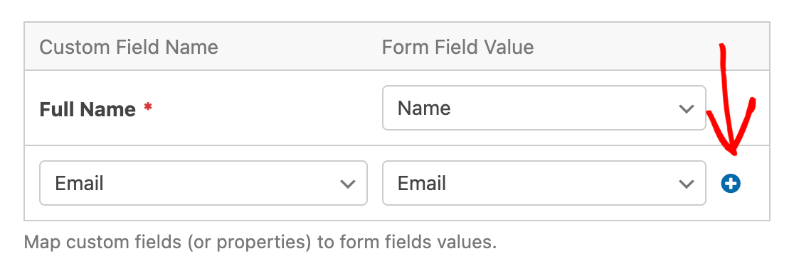Adding a custom field mapping for Salesforce