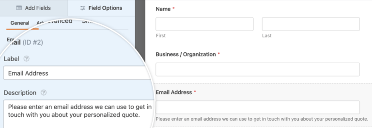 How to Add Extra Text and Descriptions to Forms