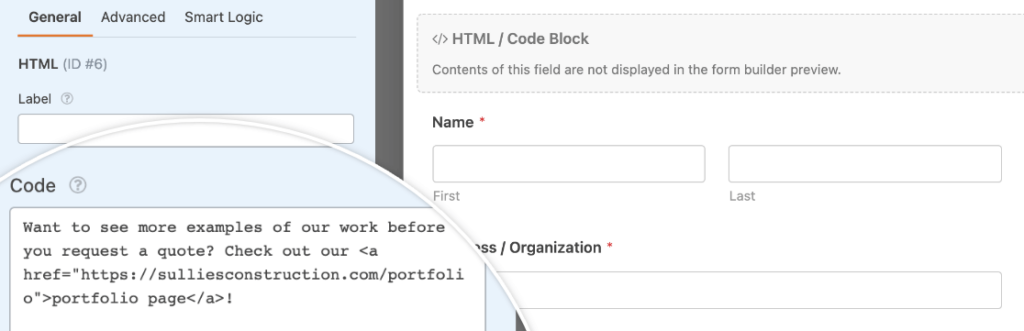 How To Add Extra Text And Descriptions To Forms