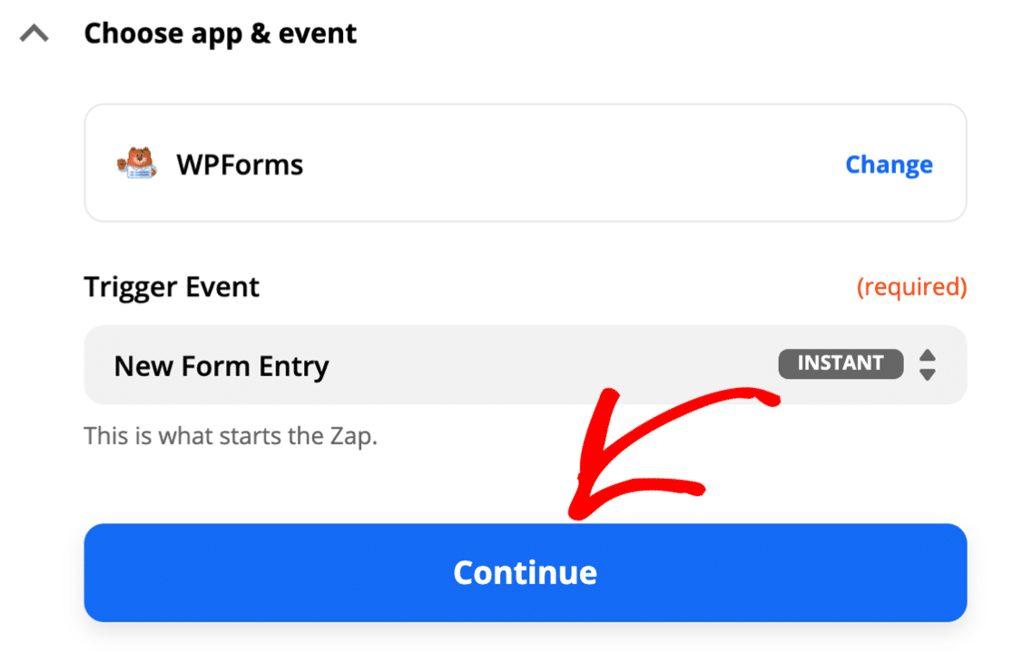 SendFox WordPress form trigger
