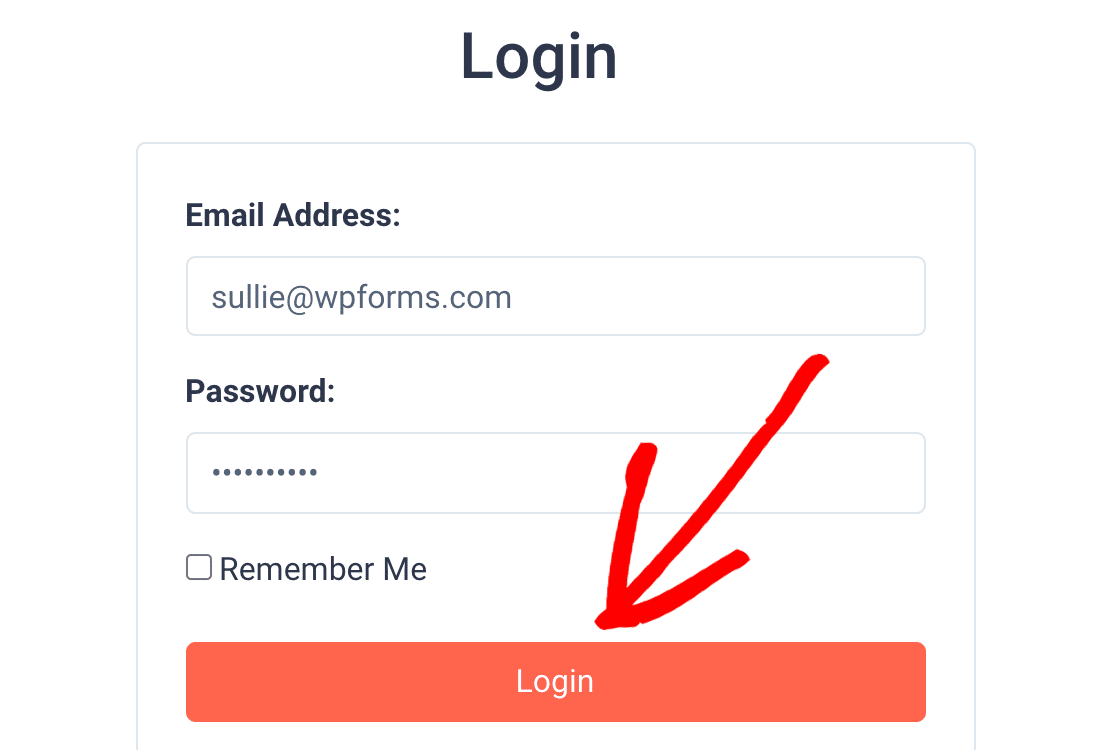 Log in to SendFox