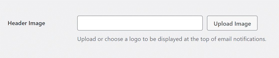Set a header image for WPForms notification emails