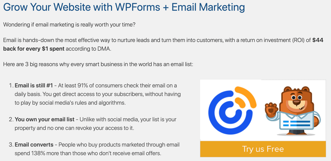 Constant Contact and WPForms Lite